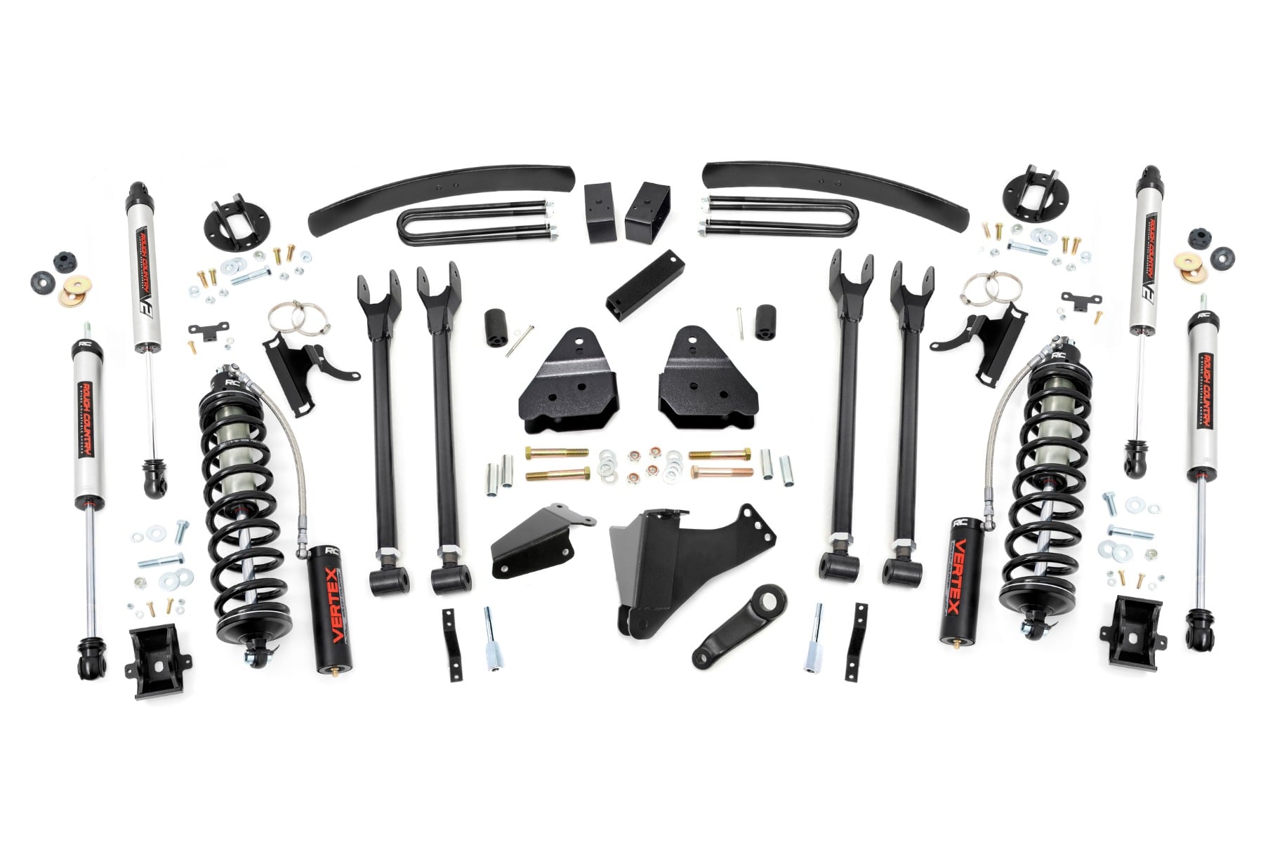 6 Inch Lift Kit  |  Gas  |  4 Link  |  OVLD  |  C/O V2 | Ford F-250/F-350 Super Duty (05-07)