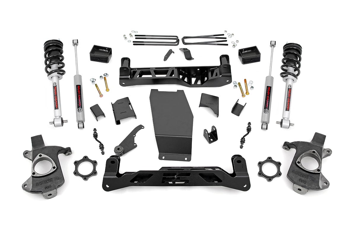 5 Inch Lift Kit | Cast Steel | N3 Struts | Chevy/GMC 1500 (14-18 & Classic) - Image 2