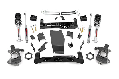 5 Inch Lift Kit | Alum/Stamp Steel | N3 Struts | Chevy/GMC 1500 (14-18 & Classic) - Image 2