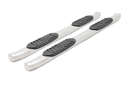 Oval Nerf Steps | Stainless | Crew Cab | DEF Tank | Chevy/GMC 1500/2500HD/3500HD (07-19 & Classic) - Image 4