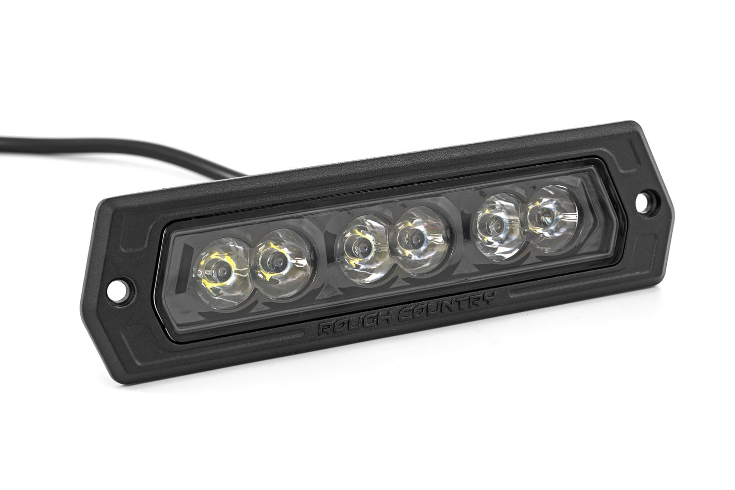 6 Inch Black Series LED Lights | Flush Mount | Pair - Image 2
