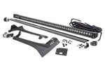 LED Light Kit | Windshield | 50" BLK Single Row | WHT DRL | Jeep Gladiator JT/Wrangler JL (18-26)