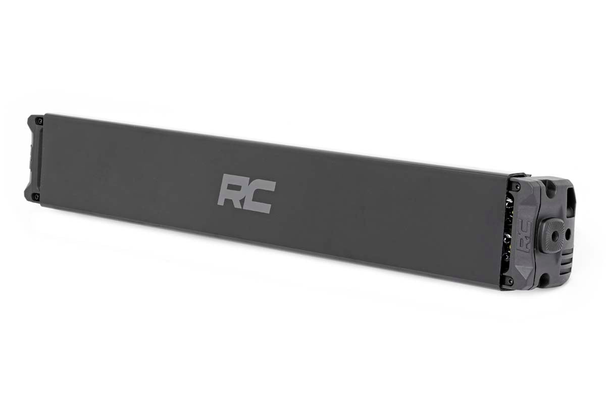 20 Inch Black Series LED Light Bar | Dual Row | Amber DRL - Image 4
