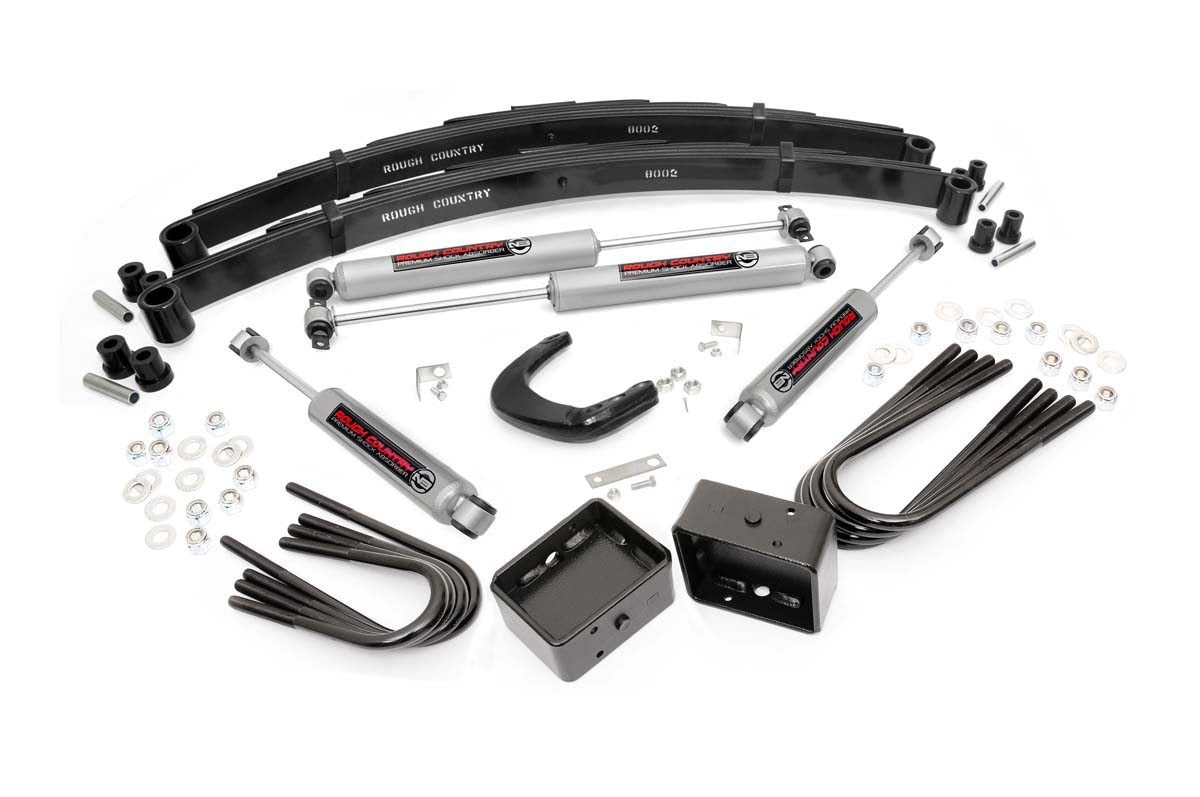 4 Inch Lift Kit | RR Blocks | Chevy/GMC C10/K10 Truck & SUV/K5 Blazer (73-76)
