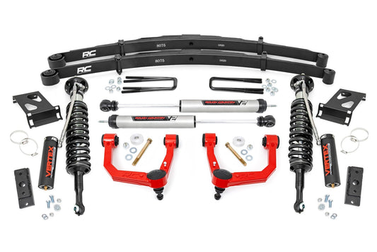3.5 Inch Lift Kit | Red UCA | Vertex/V2 | Toyota Tacoma 2WD/4WD (2005-2023)