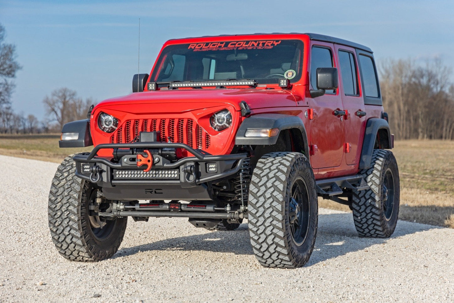 3.5 Inch lift Kit | C/A Drop | FR D/S | Jeep Wrangler Unlimited 4WD (24-26) - Image 5