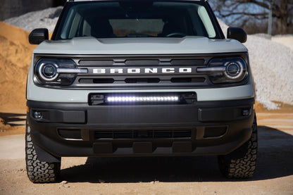 LED Light Kit | Bumper Mount | 20" Black Single Row | Ford Bronco Sport (21-26) - Image 6