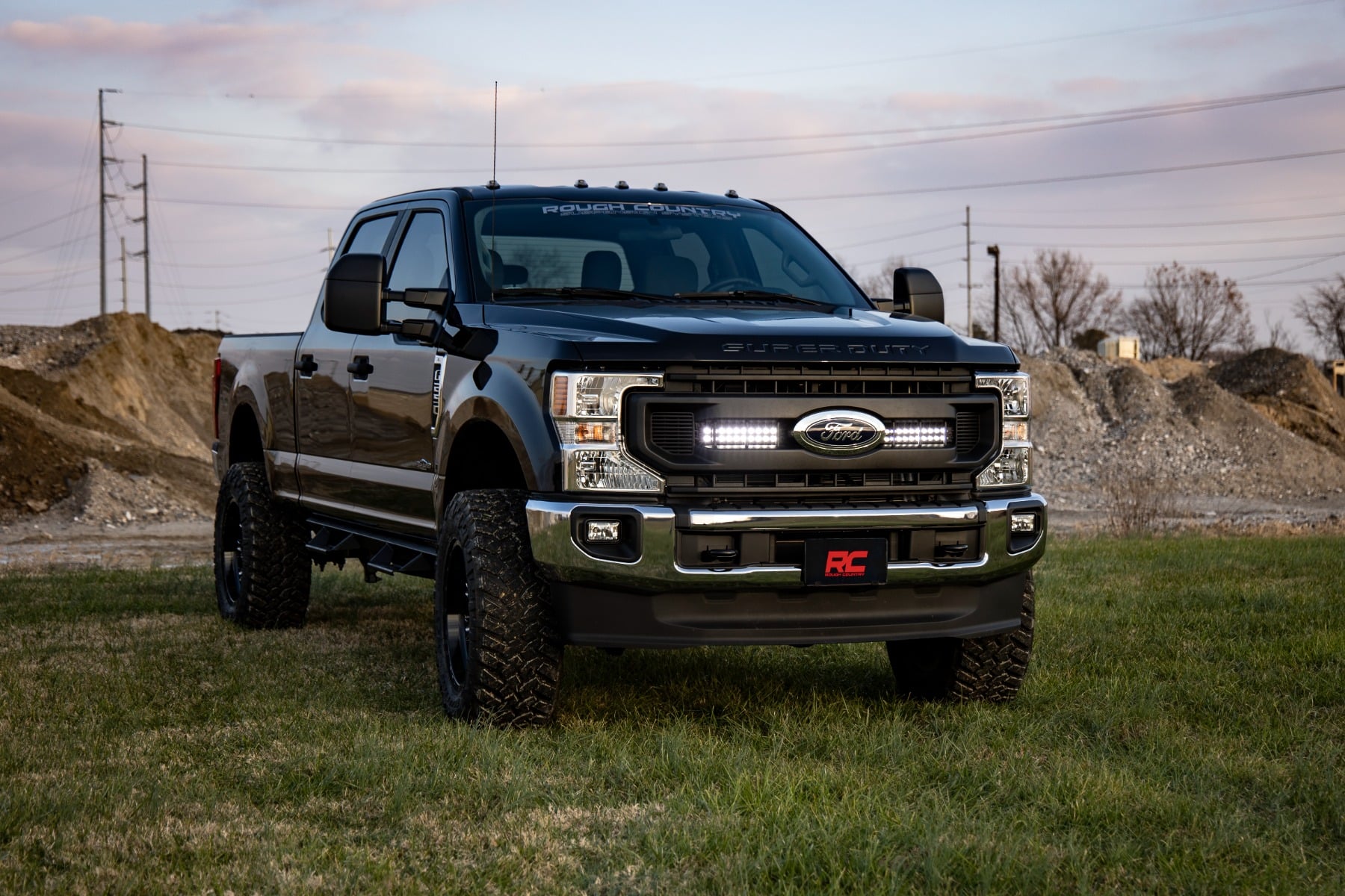 LED Light Kit | Grille Mount | 10 Inch Black | Slimline | Ford F-250 Super Duty (20-22) - Image 5