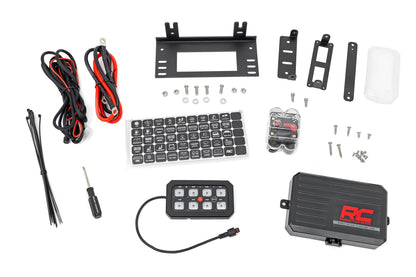 8 Gang Switch Panel | Bluetooth | RGB Backlit Buttons | Multifunction Modes - Image 2