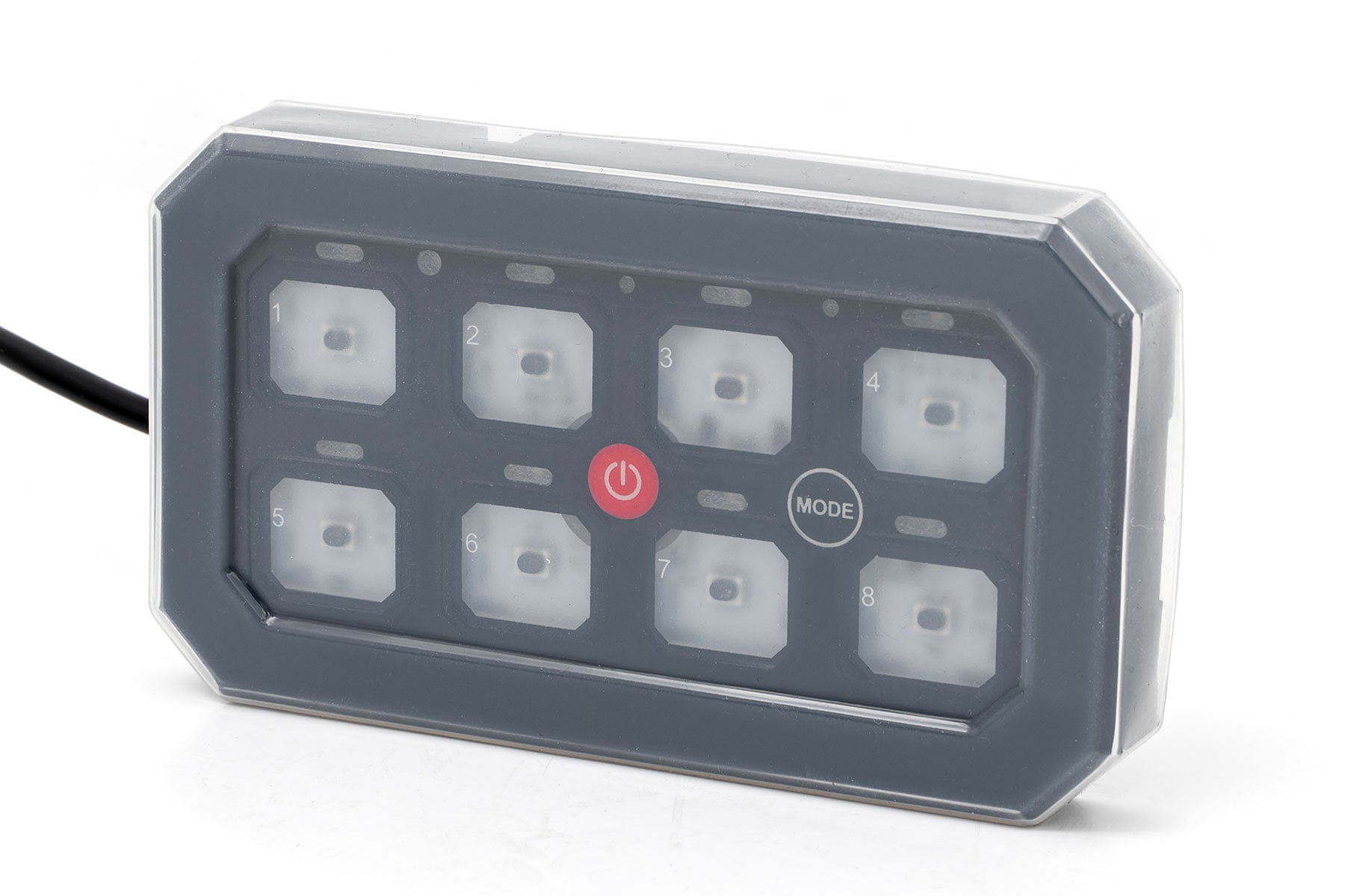 8 Gang Switch Panel | Bluetooth | RGB Backlit Buttons | Multifunction Modes - Image 5
