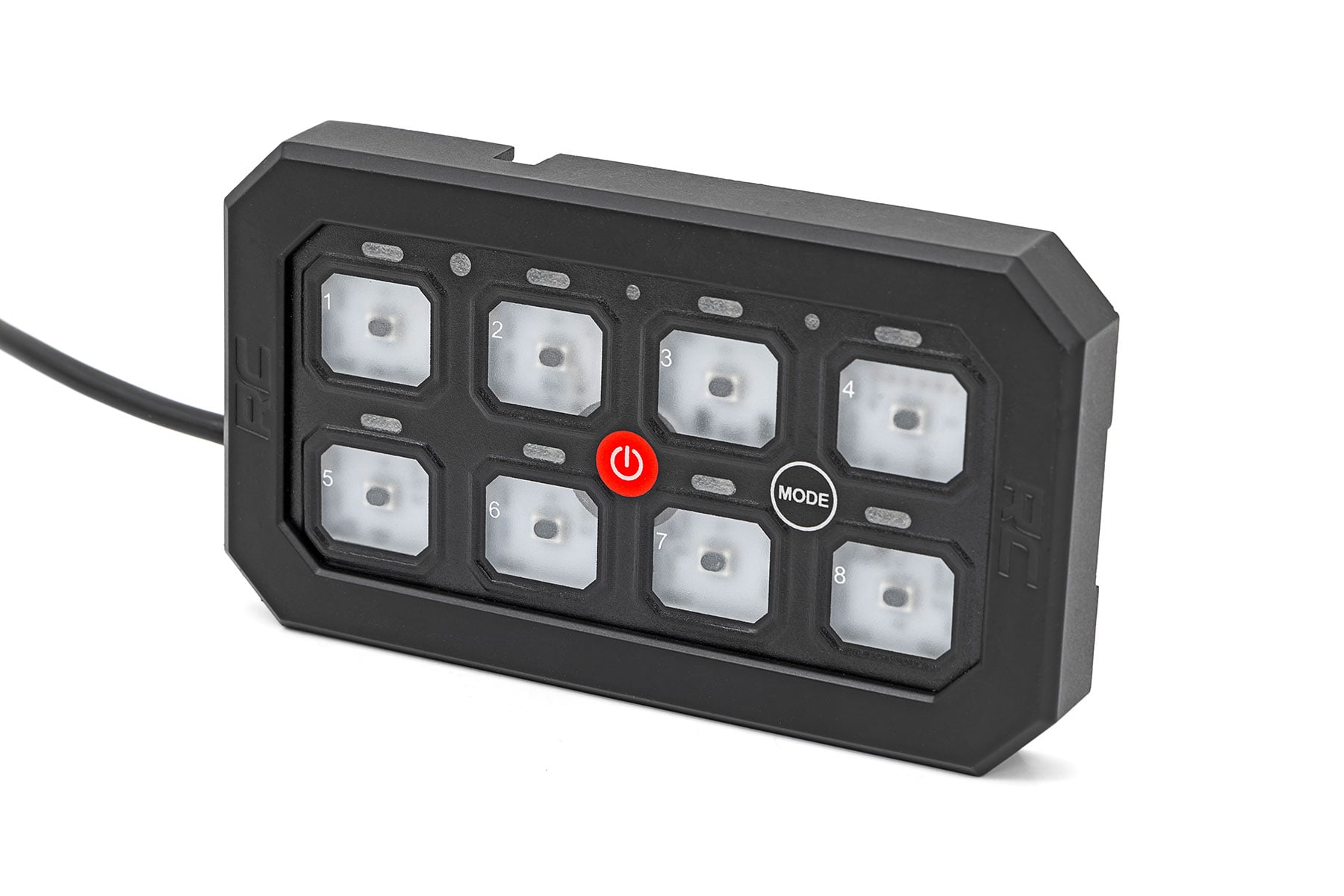 8 Gang Switch Panel | Bluetooth | RGB Backlit Buttons | Multifunction Modes - Image 3