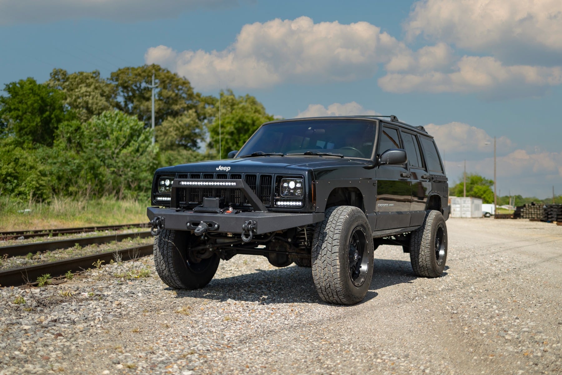 8 Inch Black Series LED Light Bar | Single Row | Pair - Image 5