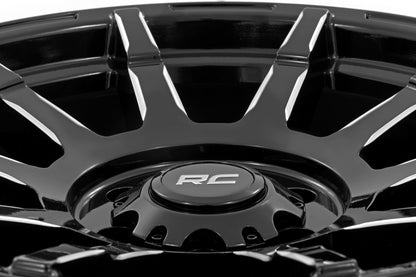 Rough Country 83 Series Wheel | One-Piece | Gloss Black | 17x9 | 6x5.5 | +0mm - Image 4