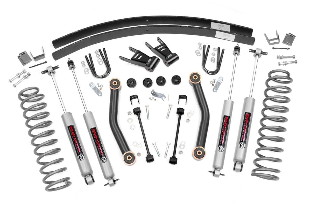 4.5 Inch Lift Kit | Rear AAL | Jeep Cherokee XJ 2WD/4WD (1984-2001) - Image 2