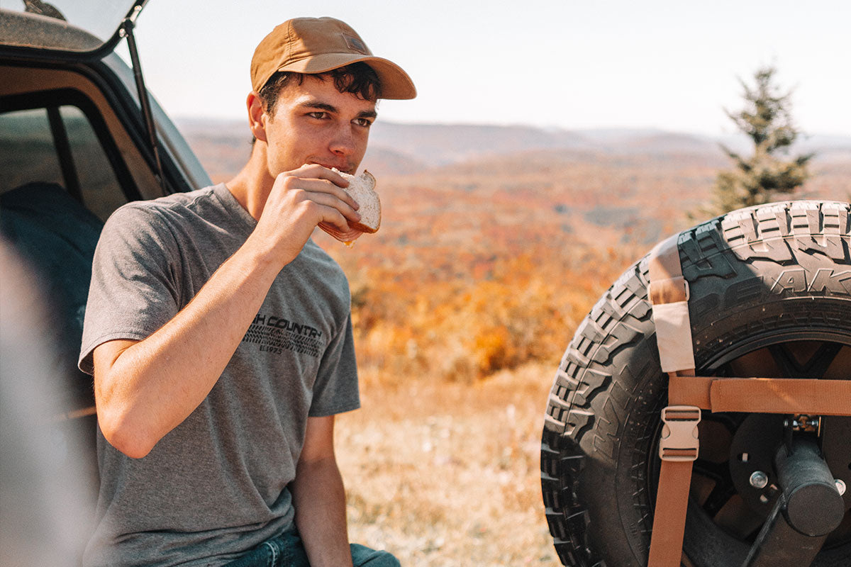 Rough Country T-Shirt | Horizontal Tread | Grey | SM - Image 5