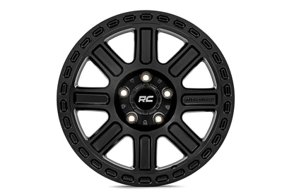 Rough Country 84 Series Wheel | One-Piece | Gloss Black | 15x8 | 5x5.5 | -19mm - Image 2