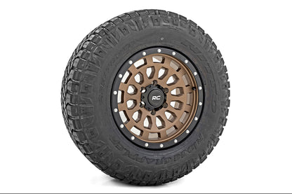 Rough Country 87 Series Wheel | Simulated Beadlock | Bronze/Black | 17x8.5 | 6x5.5 |+25mm - Image 5