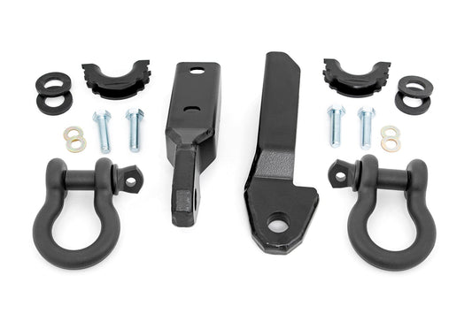 Tow Hook to Shackle Bracket | D-Ring Combo | Chevy/GMC 1500 Truck & SUV (88-99)