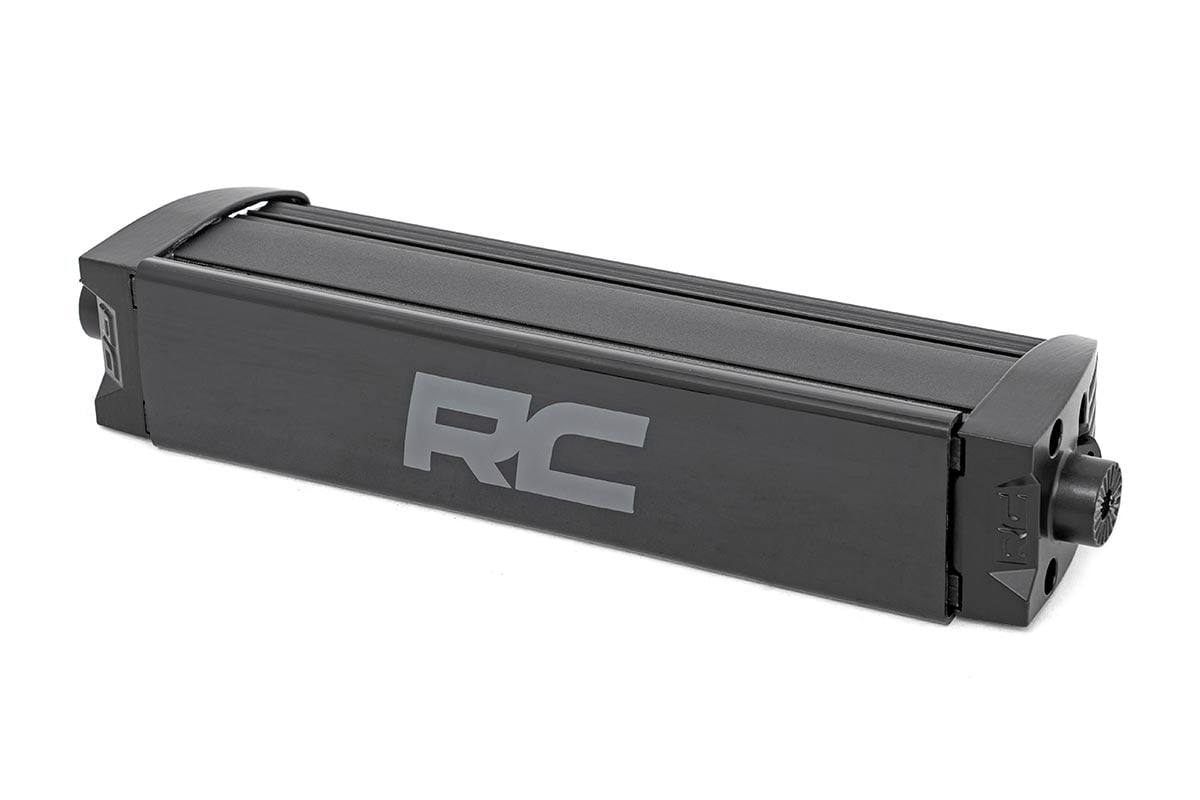 8 Inch Black Series LED Light Bar | Single Row | Cool White DRL | Pair - Image 4
