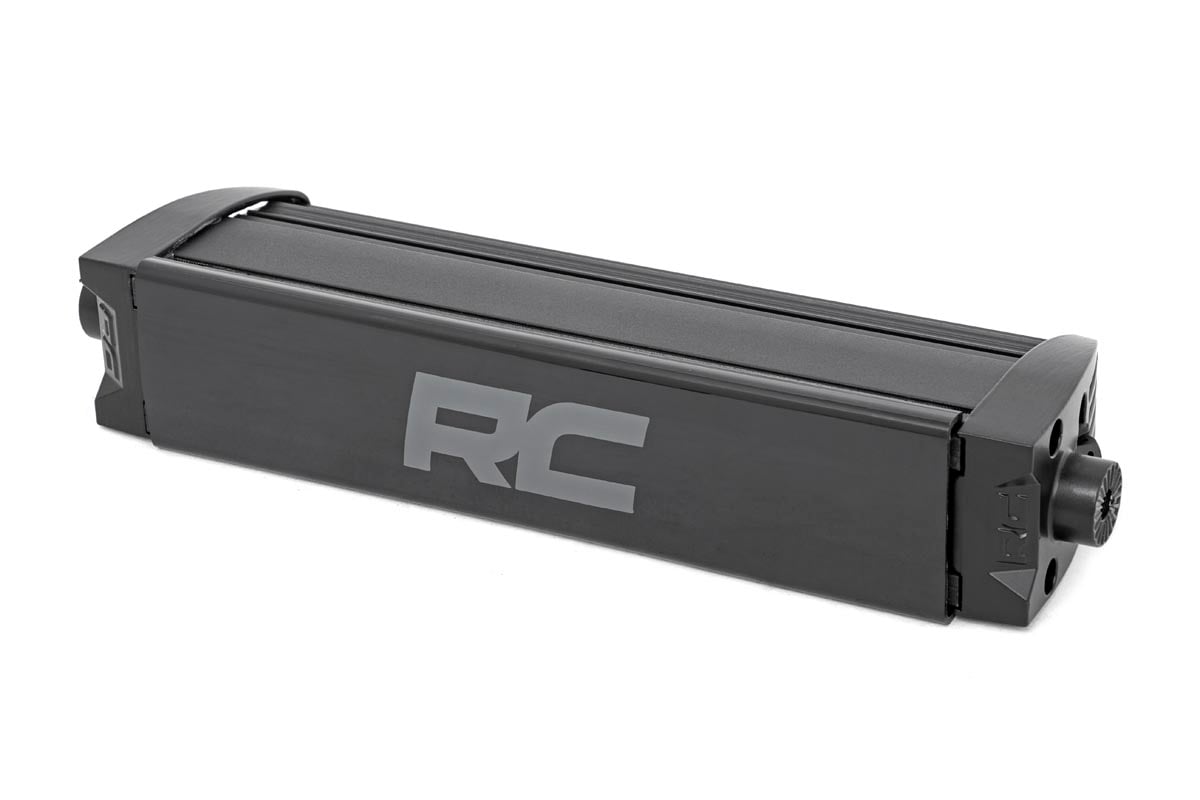 8 Inch Black Series LED Light Bar | Single Row | Amber DRL - Image 3