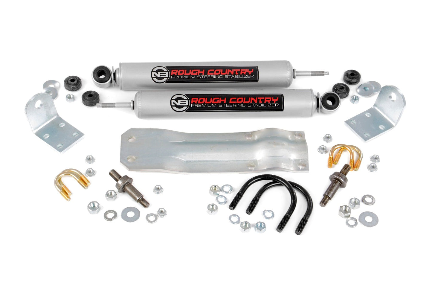 N3 Steering Stabilizer | Dual | 2-8 Inch Lift | Ram 1500 4WD (1994-1999) - Image 2