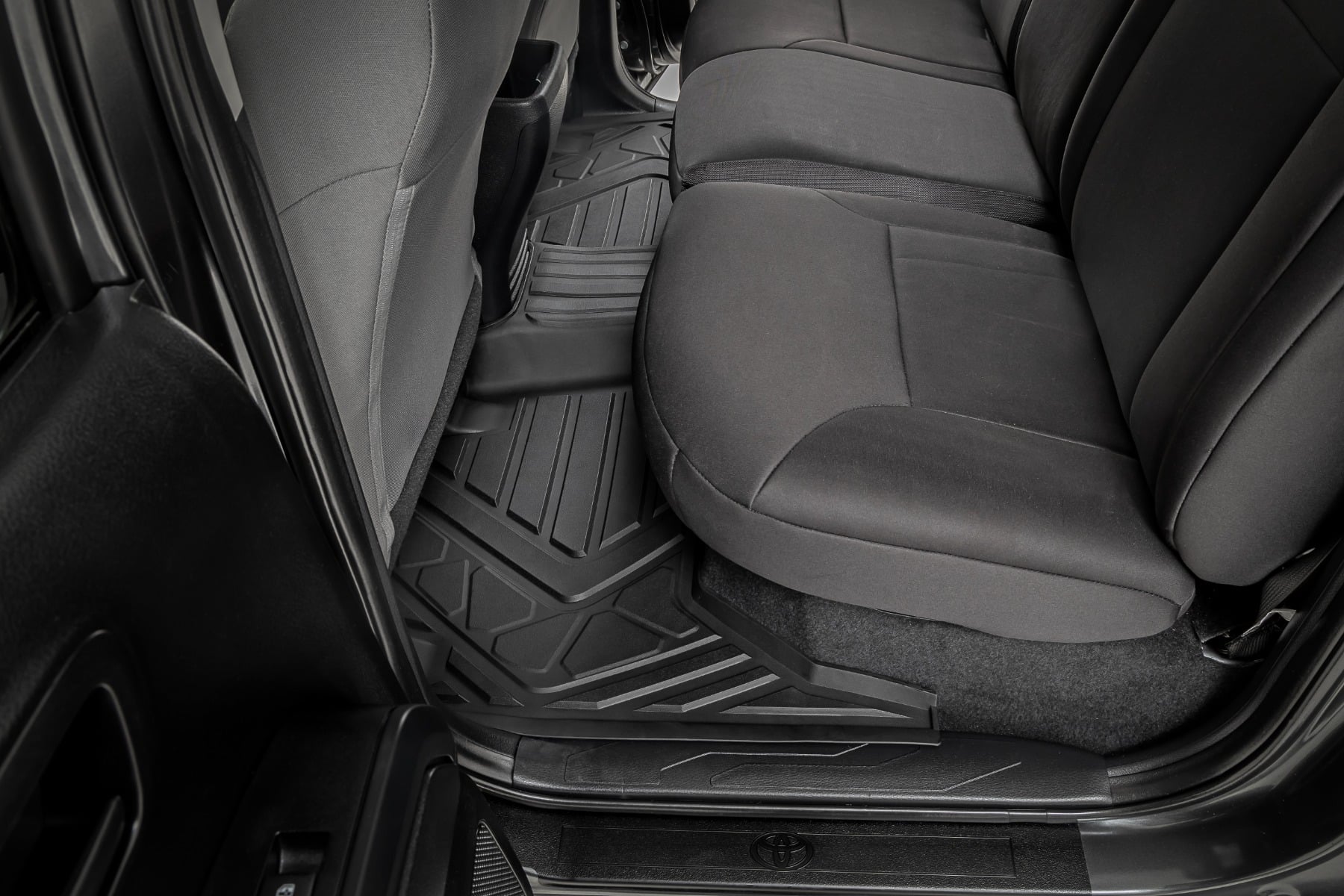 Flex-Fit Floor Mats | Front and Rear | Toyota Tacoma 2WD/4WD (2016-2023) - Image 6