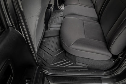 Flex-Fit Floor Mats | Front and Rear | Toyota Tacoma 2WD/4WD (2016-2023) - Image 6