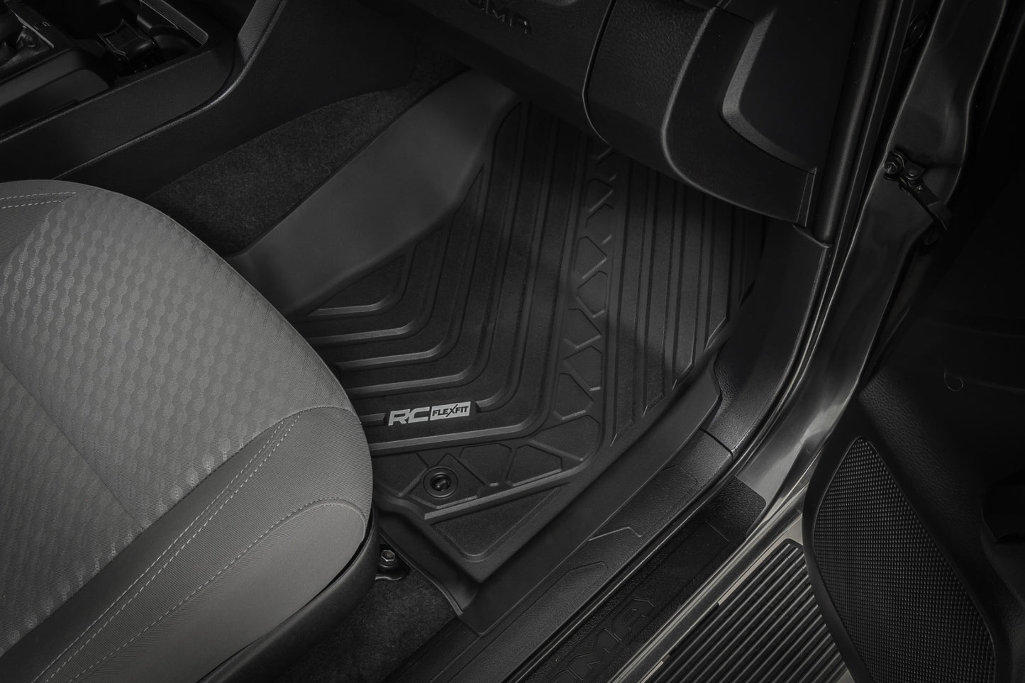 Flex-Fit Floor Mats | Front | Toyota Tacoma 2WD/4WD (2016-2023) - Image 5