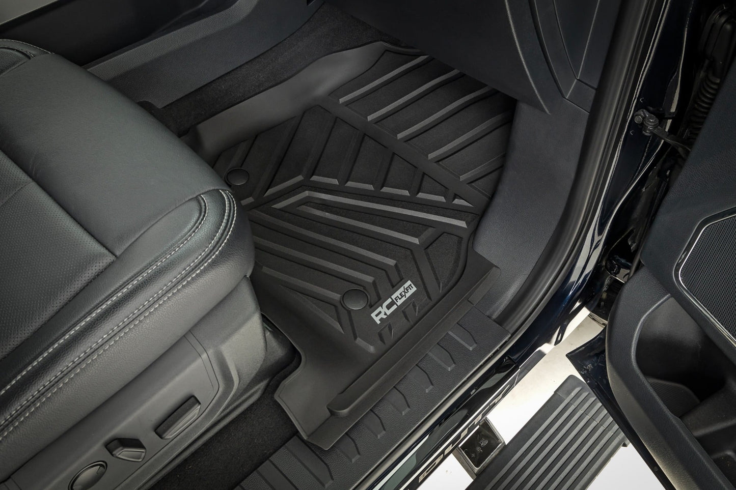 Flex-Fit Floor Mats | Front and Rear | Ford F-250/F-350 Super Duty (17-26) - Image 5