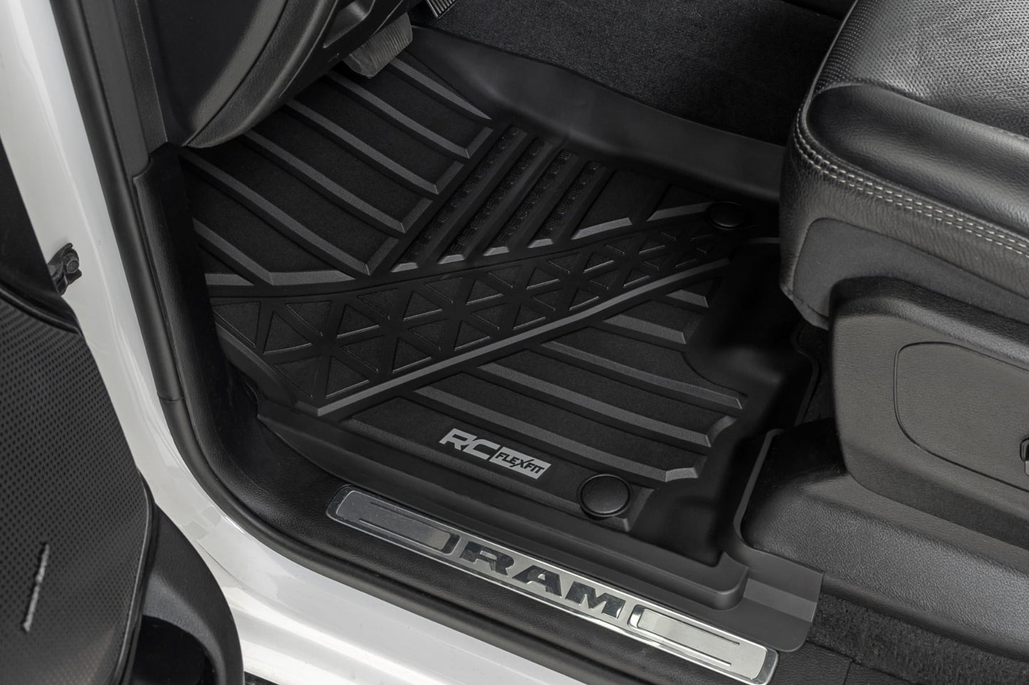 Flex-Fit Floor Mats | FR & RR | Crew | Ram 1500 (19-24)/1500 TRX (21-24) - Image 2