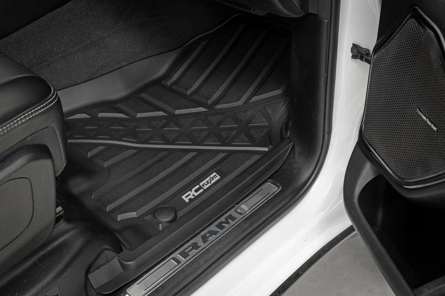 Flex-Fit Floor Mats | FR & RR | Crew | Ram 1500 (19-24)/1500 TRX (21-24) - Image 3