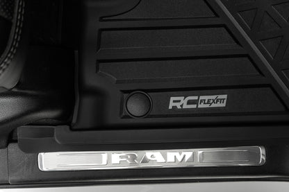 Flex-Fit Floor Mats | FR & RR | Crew | Ram 1500 (19-24)/1500 TRX (21-24) - Image 6