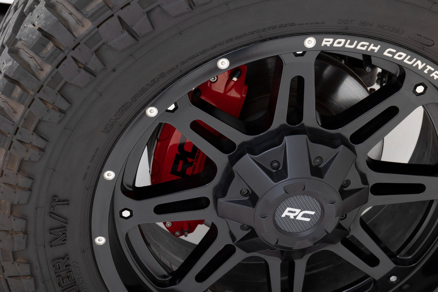 Caliper Covers | Rear | Red | Non-Sport | Jeep Wrangler JL (18-25)/Wrangler Unlimited (18-25) - Image 4
