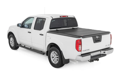Hard Tri-Fold Flip Up Bed Cover | 5' Bed | Nissan Frontier 2WD/4WD (05-21) - Image 3