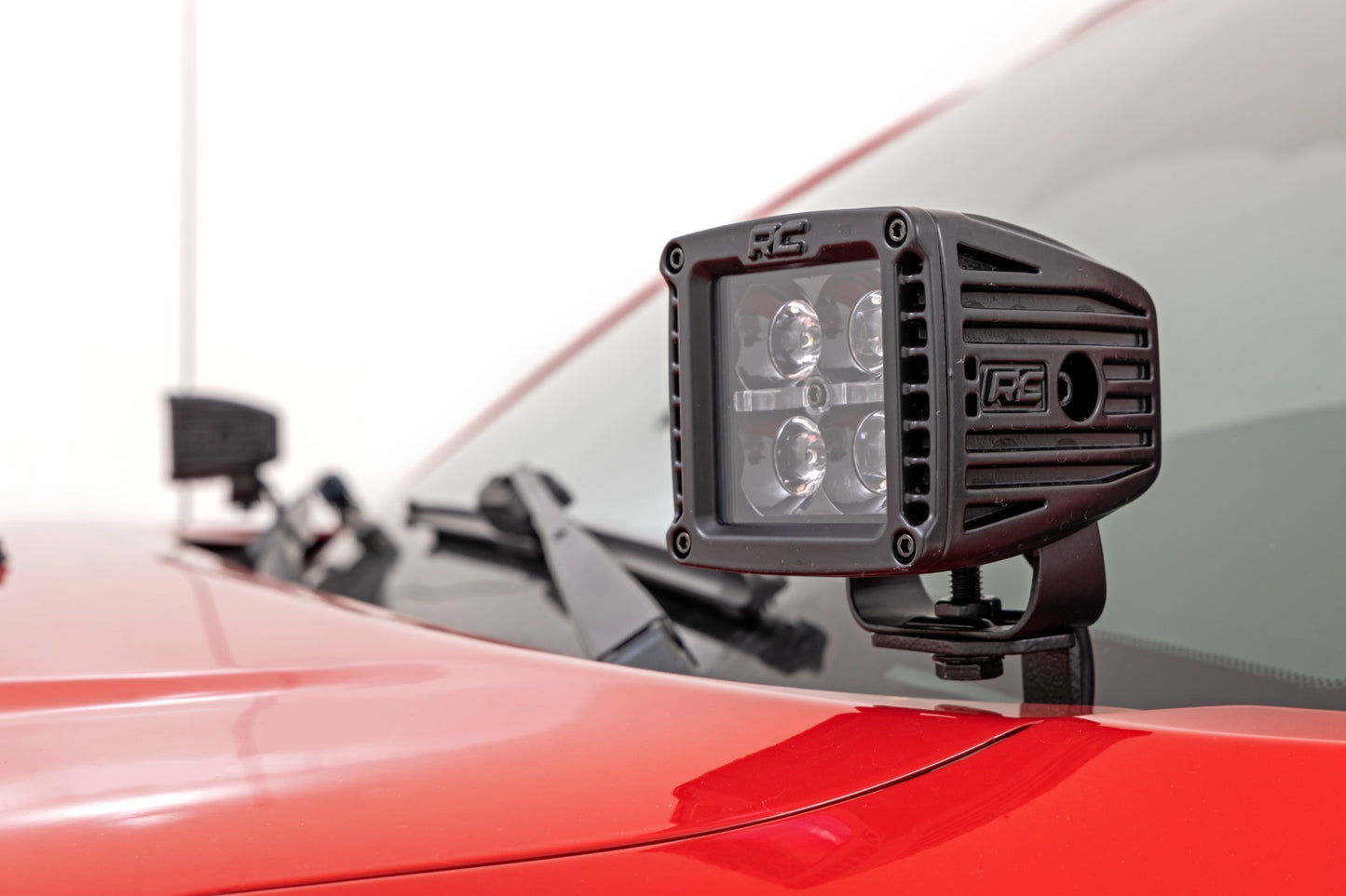 LED Light Kit | Ditch Mount | 2" Black Pair | Spot | Toyota Tacoma (05-15) - Image 2