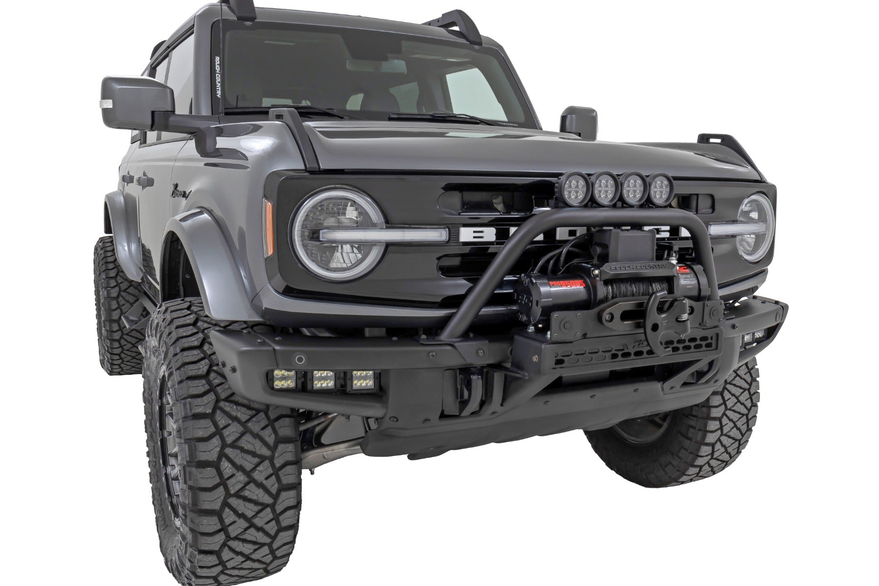 Safari Bar | 12" LED Light Bar | Black | Dual Row | OE Modular Steel | Ford Bronco (21-26) - Image 4