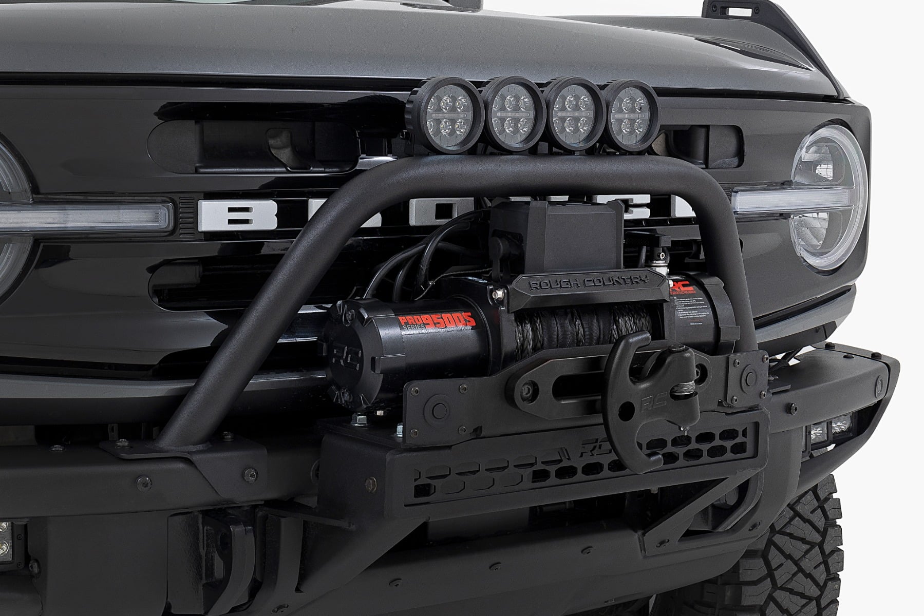 Safari Bar | 3" OSRAM (Pair) | Wide | OE Modular Steel | Ford Bronco (21-26) - Image 2