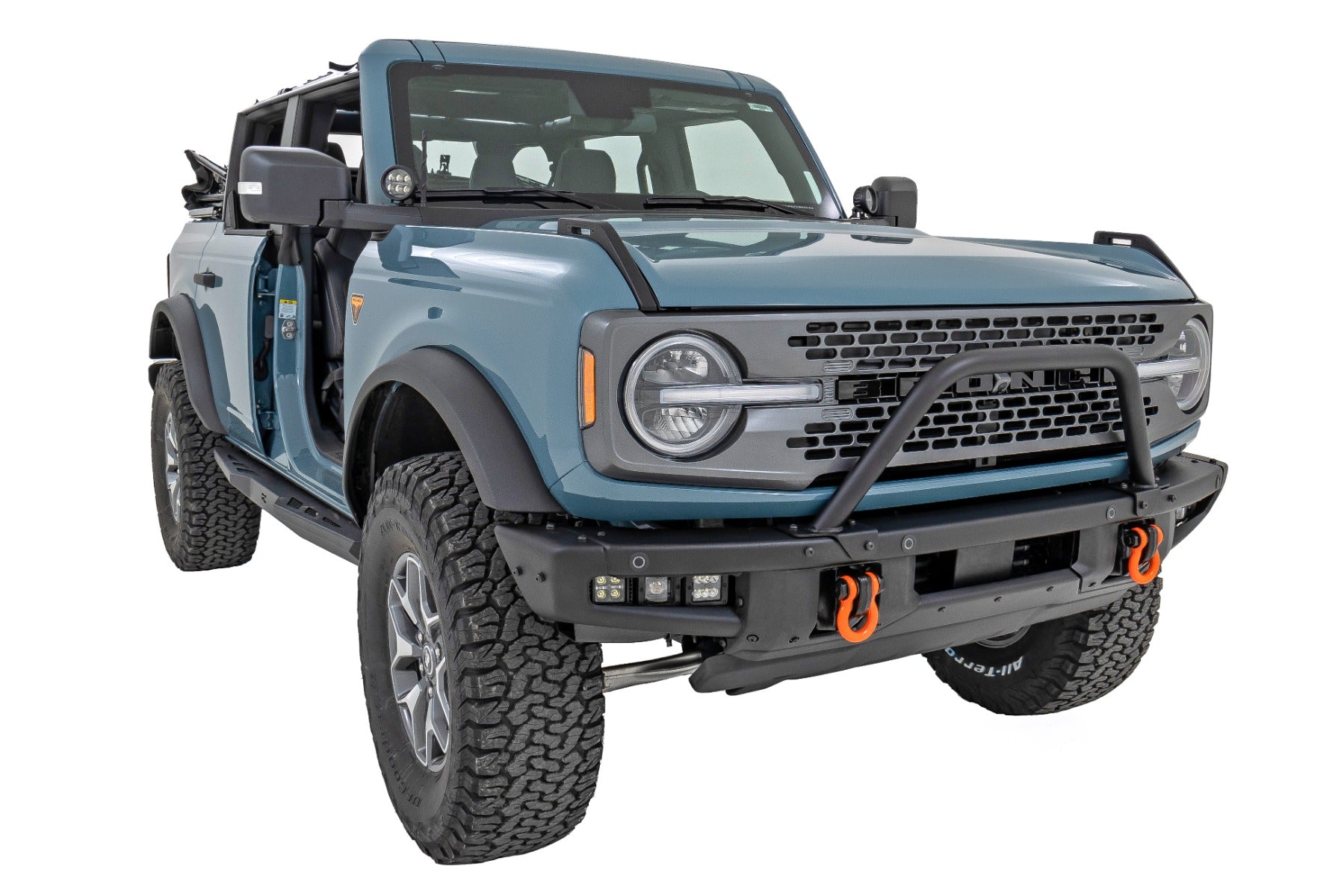 Safari Bar | 3" OSRAM (Pair) | Wide | OE Modular Steel | Ford Bronco (21-26) - Image 5