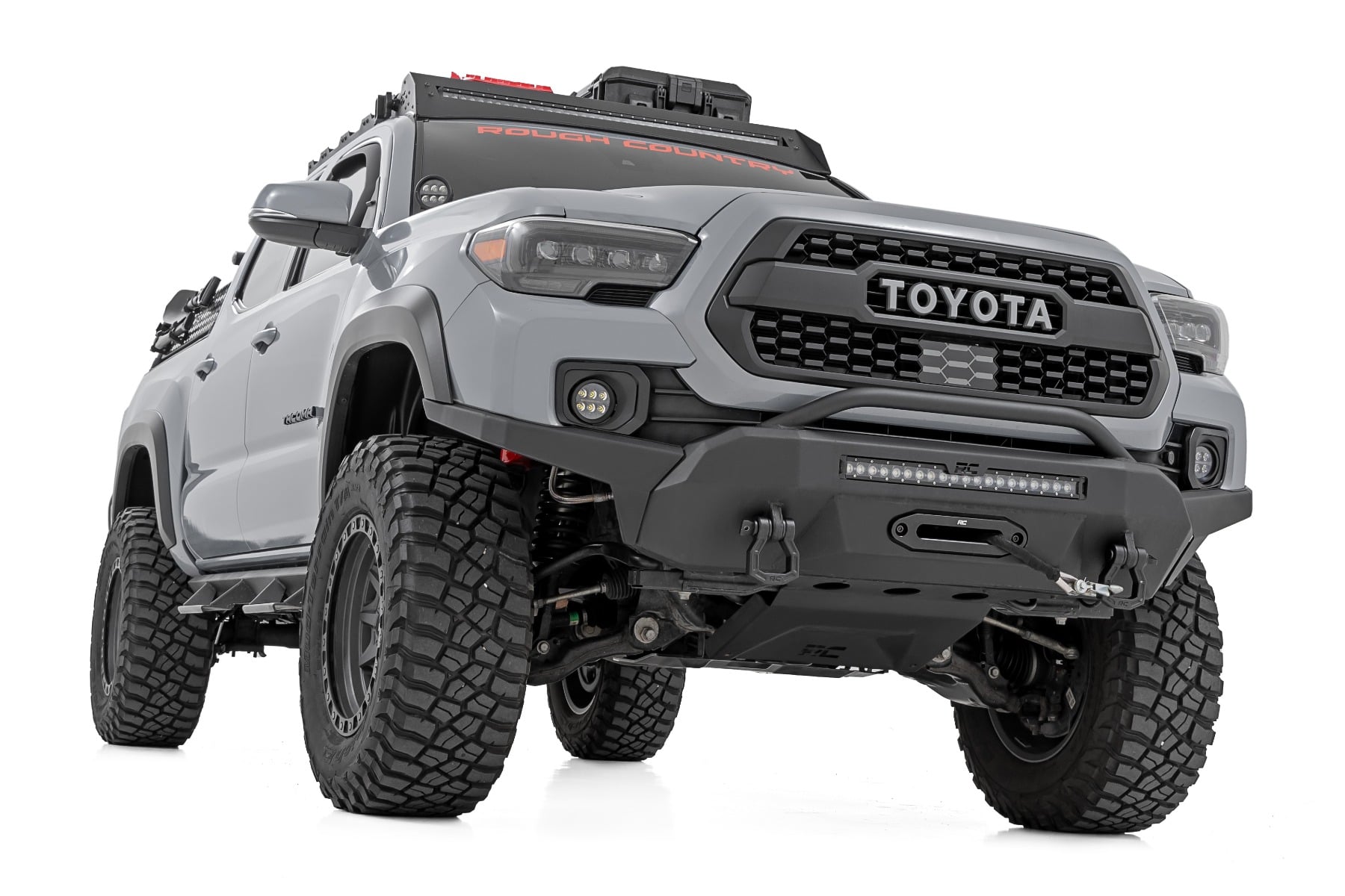 LED Fog Light Kit | 3.5 Inch Round Black Series | Amber DRL | Toyota Tacoma (16-23) - Image 4