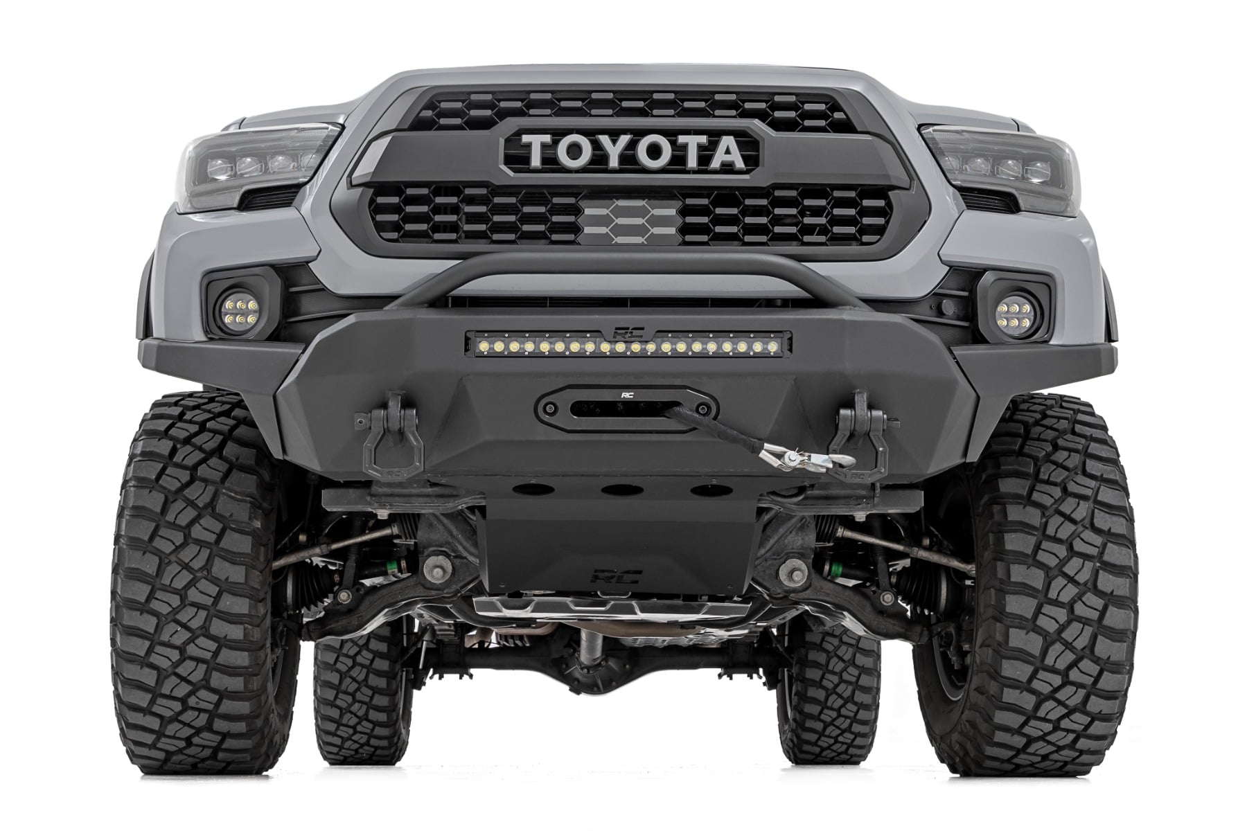 LED Fog Light Kit | 3.5 Inch Round Black Series | Amber DRL | Toyota Tacoma (16-23) - Image 5