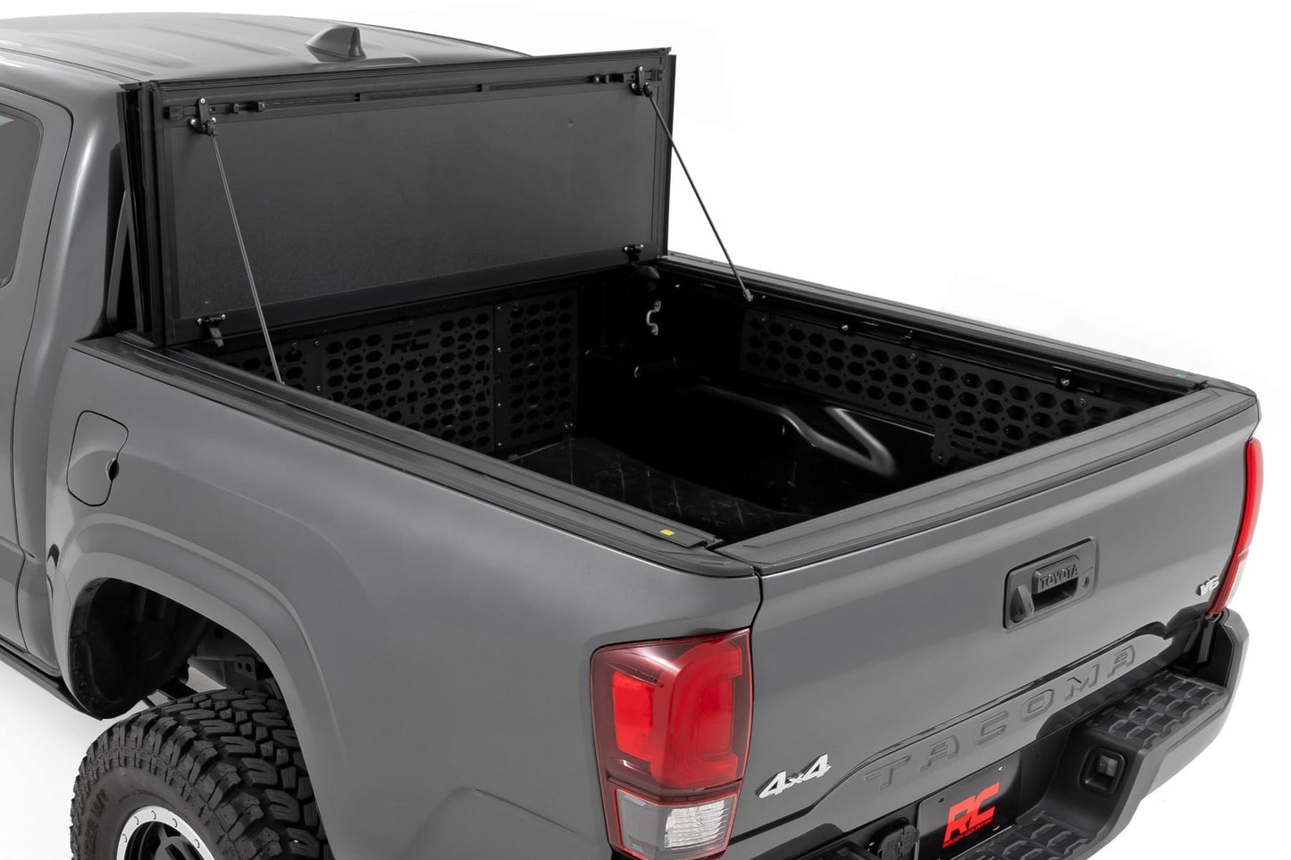 Hard Tri-Fold Flip Up Bed Cover | 6' Bed | Toyota Tacoma 2WD/4WD (2016-2023) - Image 2