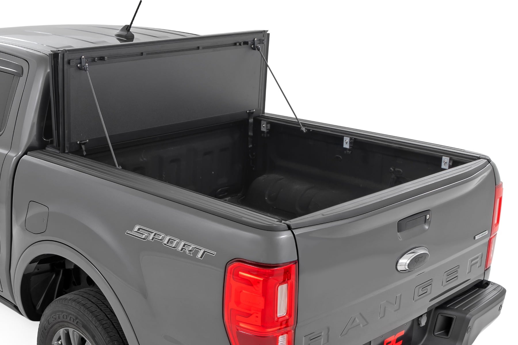 Hard Tri-Fold Flip Up Bed Cover | 5' Bed | Ford Ranger 2WD/4WD (2019-2023) - Image 2