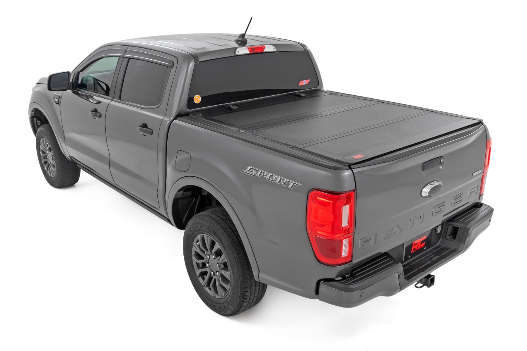 Hard Tri-Fold Flip Up Bed Cover | 5' Bed | Ford Ranger 2WD/4WD (2019-2023) - Image 3