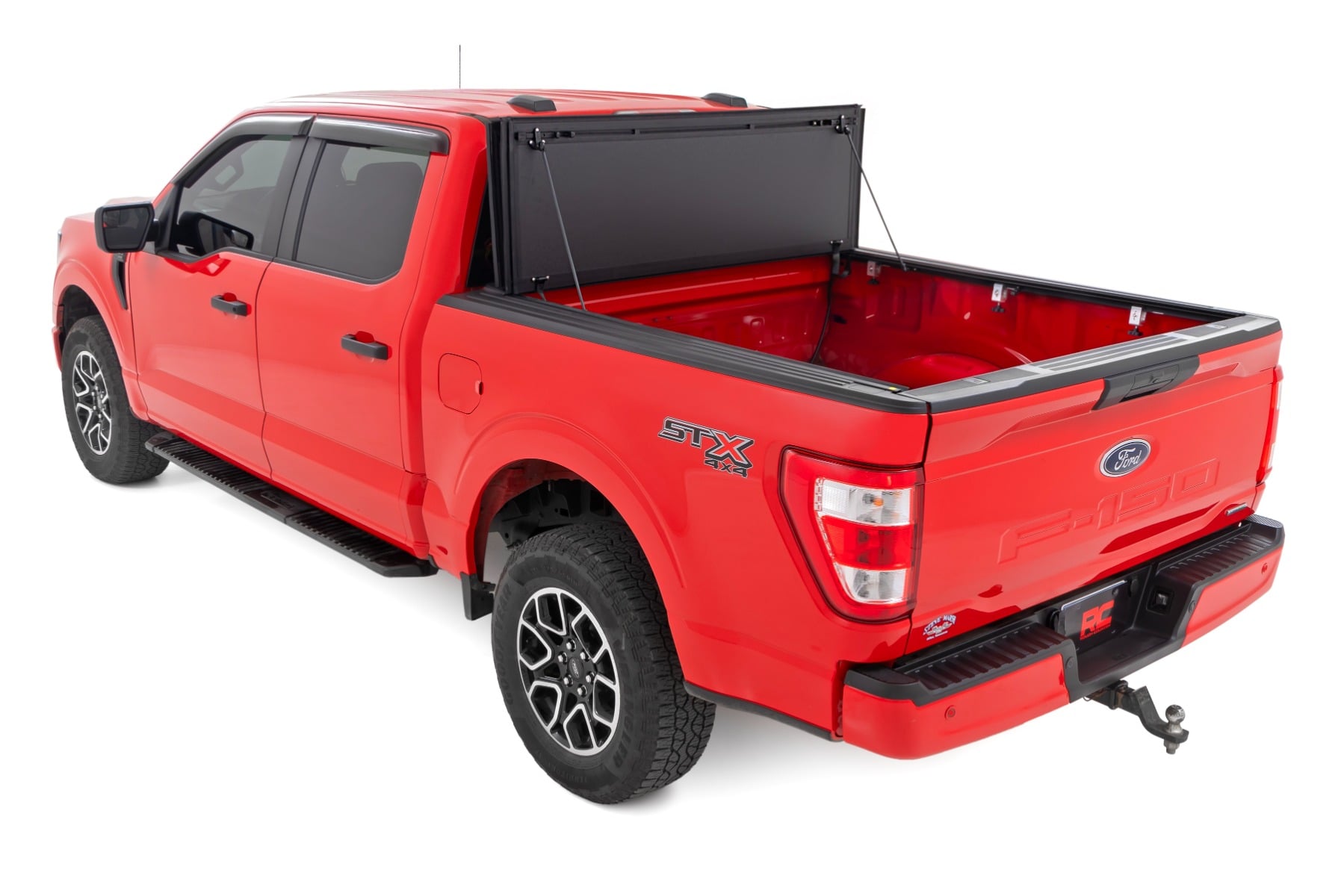 Hard Tri-Fold Flip Up Bed Cover | 5'7" Bed | Ford F-150 2WD/4WD (2015-2020) - Image 6