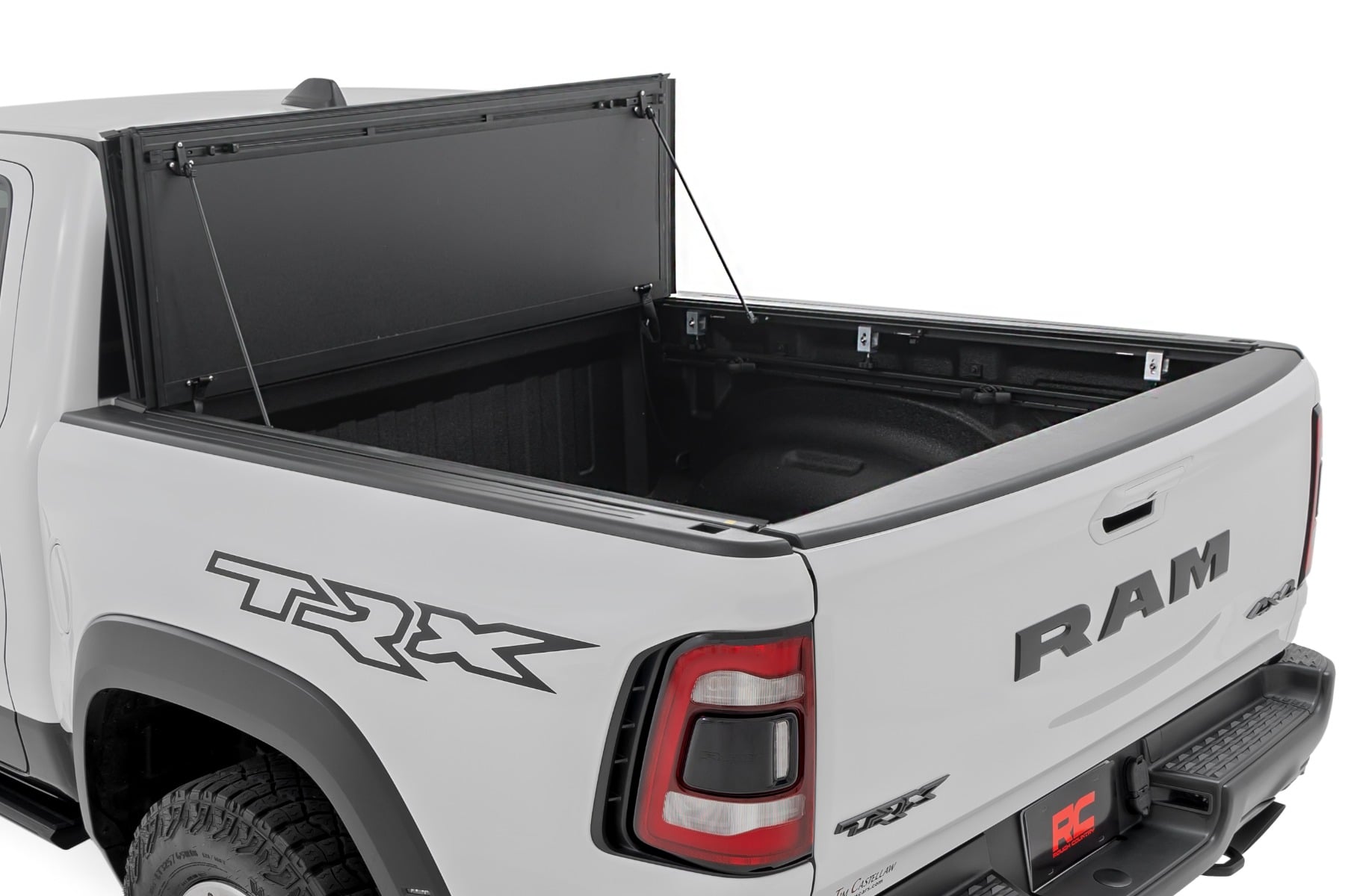Hard Tri-Fold Flip Up Fold Bed Cover | 5'7" Bed | Ram 1500 (19-26)/1500 TRX (21-24) - Image 2