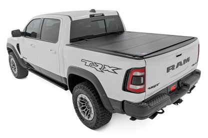 Hard Tri-Fold Flip Up Bed Cover | 6'4" | Ram 1500 (19-26)/1500 TRX (21-24) - Image 3