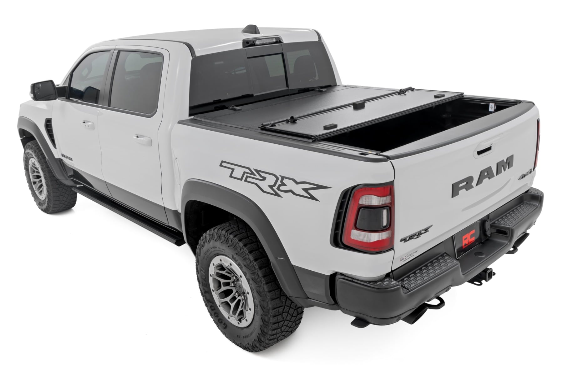 Hard Tri-Fold Flip Up Fold Bed Cover | 5'7" Bed | Ram 1500 (19-26)/1500 TRX (21-24) - Image 4