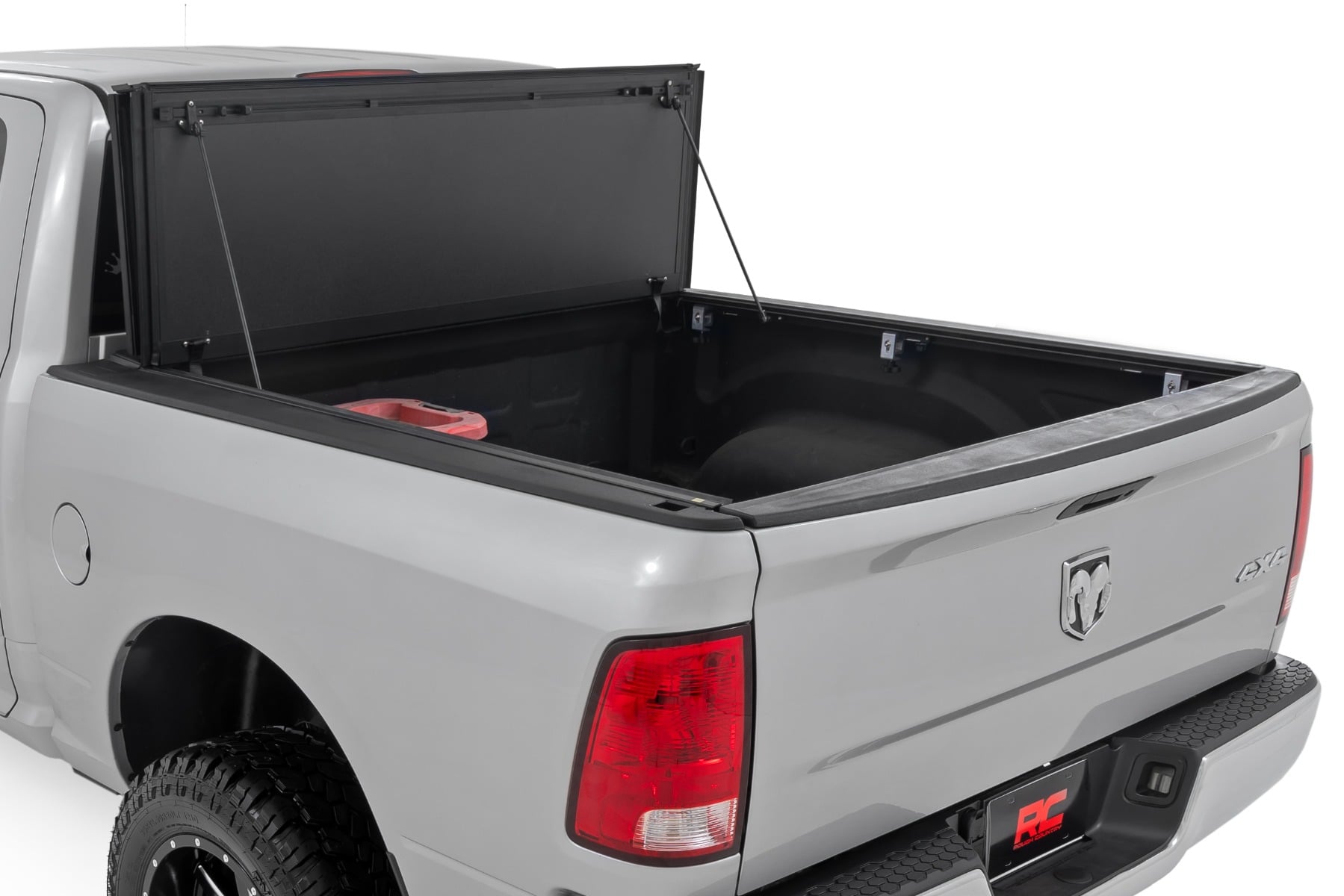 Hard Tri-Fold Flip Up Bed Cover | 5'7" Bed | Ram 1500 2WD/4WD (2009-2018 & Classic) - Image 2