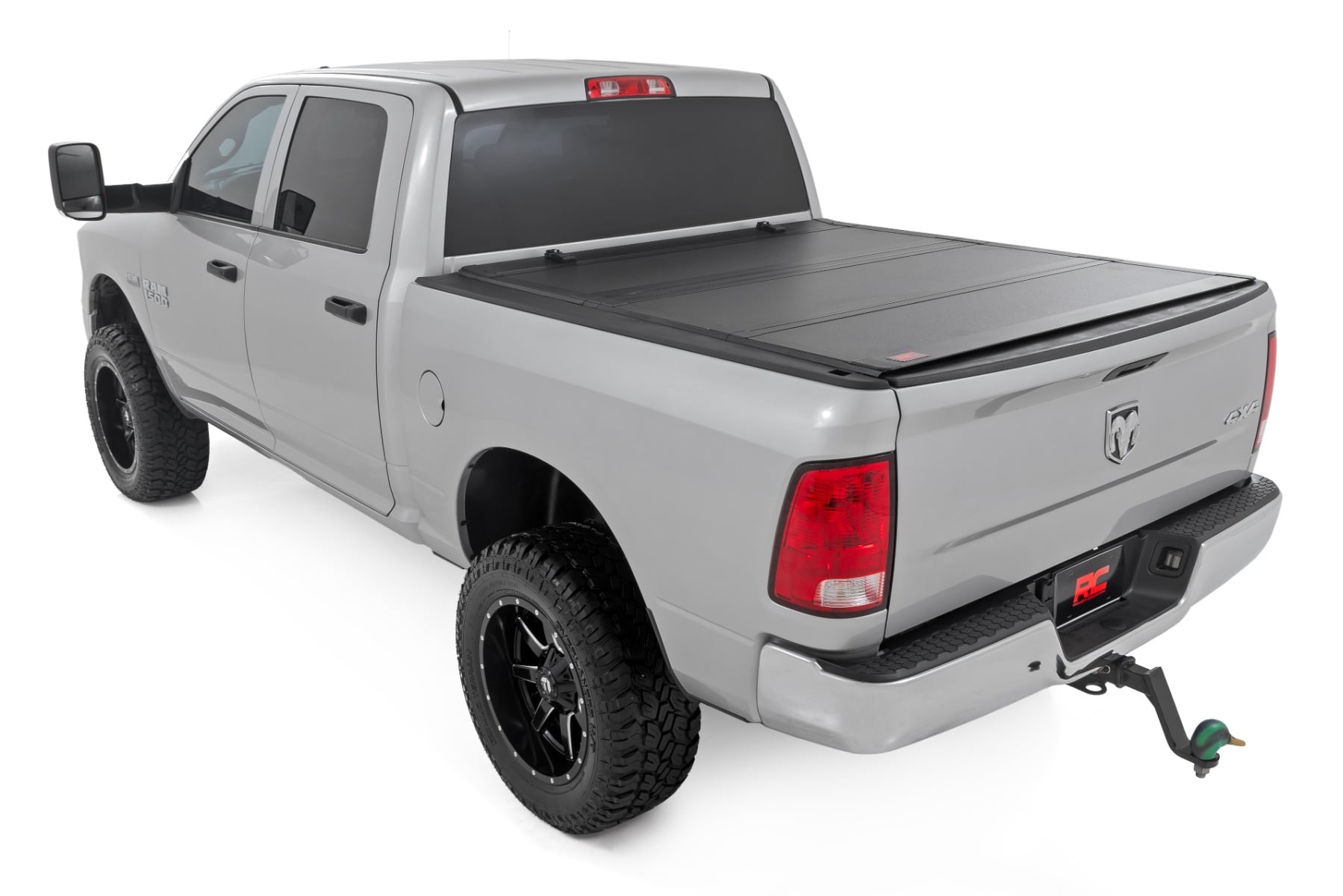Hard Tri-Fold Flip Up Bed Cover | 5'7" Bed | Ram 1500 2WD/4WD (2009-2018 & Classic) - Image 3
