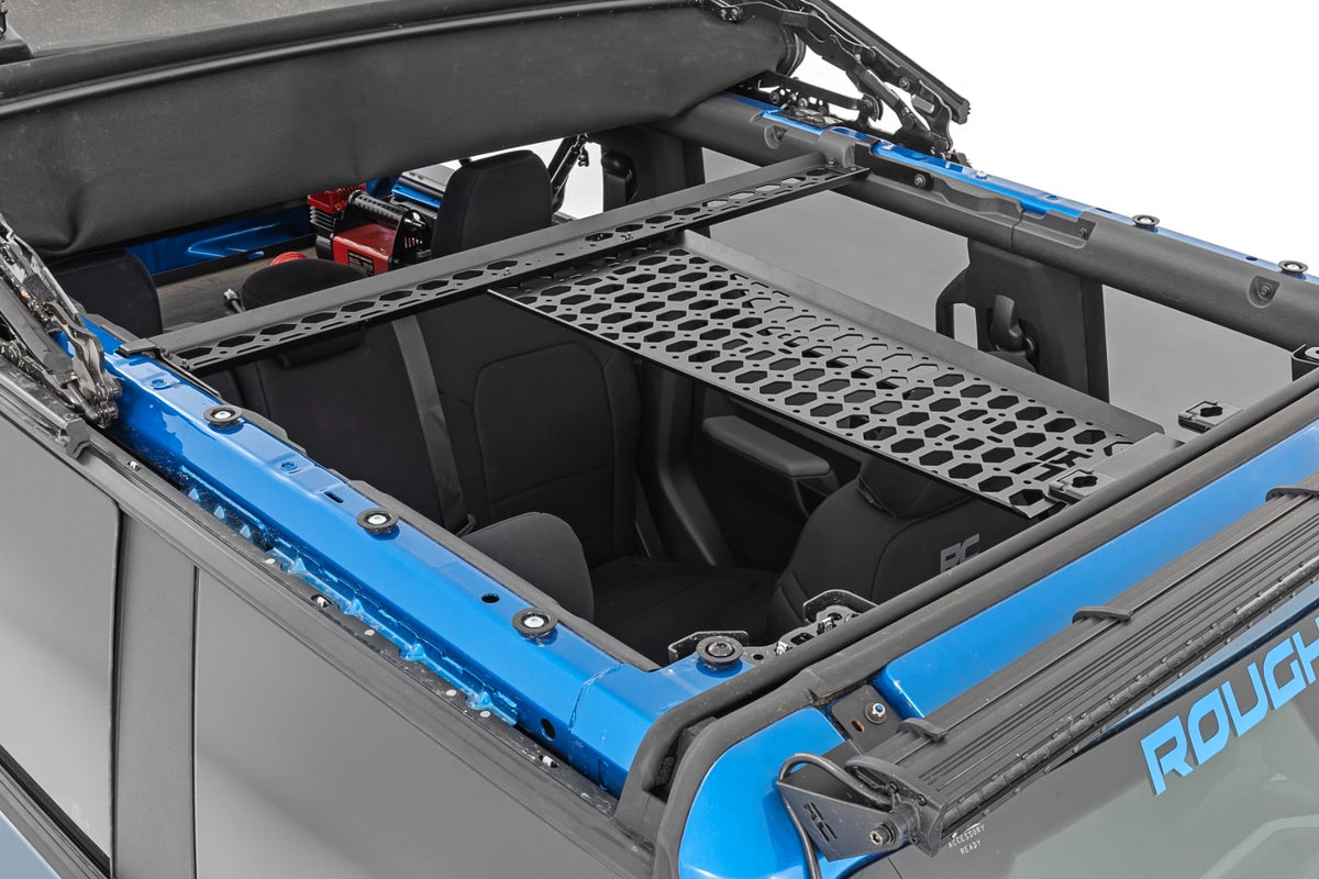 Molle Mounting Panel w/ LED Dome Light | Overhead | Ford Bronco 4WD (21-26) - Image 2